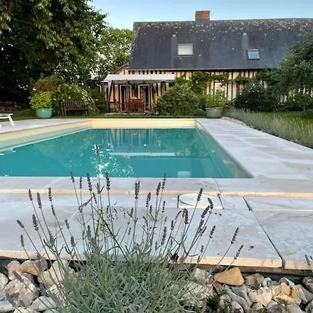 Maison Normande + Piscine Chauffee - 9 Personnes Дом отдыха *