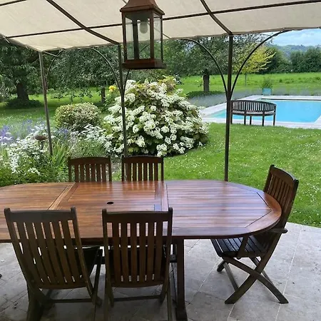 Maison Normande + Piscine Chauffee - 9 Personnes Дом отдыха